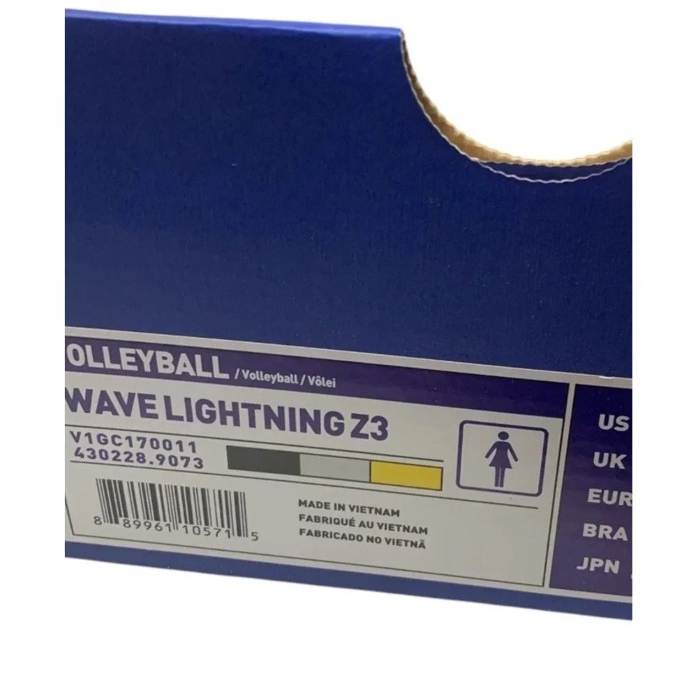 Mizuno WAVE LIGHTNING Z3 Women's NEW Volleyball Shoes Black Multiple Size 9.5